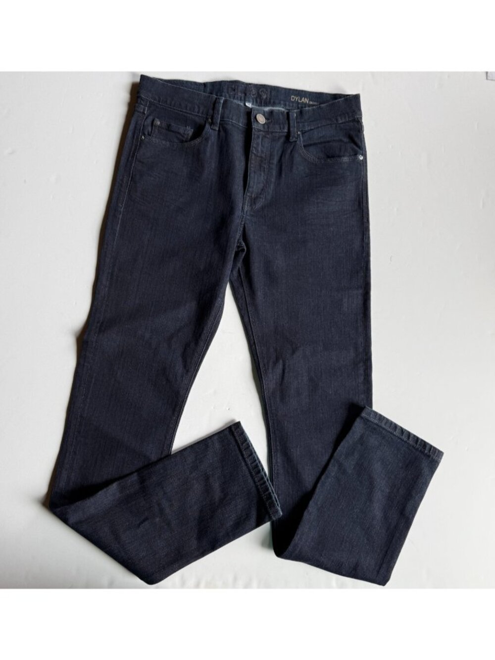 DL1961 Dylan Skinny Dark Wash Stretch Denim Jeans - Men's 32x34
